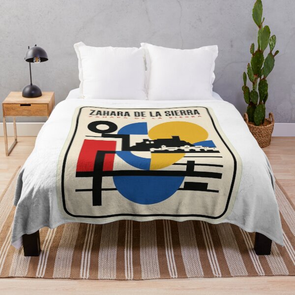 Item preview, Retro Zahara De La Sierra Bauhaus Geometric Skyline designed and sold by k3rstman1.