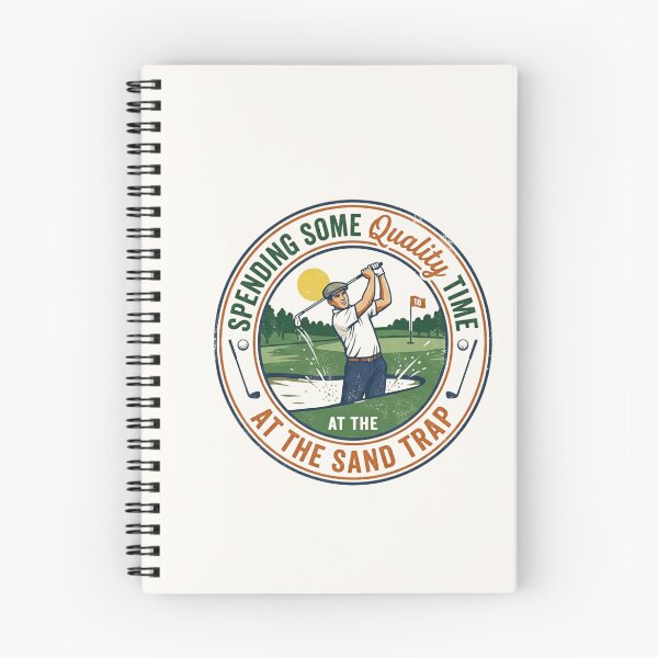 Item preview, Vintage Retro Sand Trap Golf Club Emblem - Quality Time designed and sold by MagicArtzz.