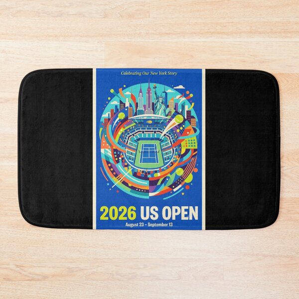 Item preview, 2026 US Open Minilamist Posterart designed and sold by vdzooart.