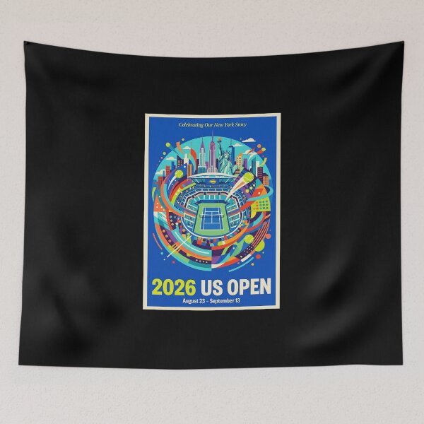 Item preview, 2026 US Open Minilamist Posterart designed and sold by vdzooart.