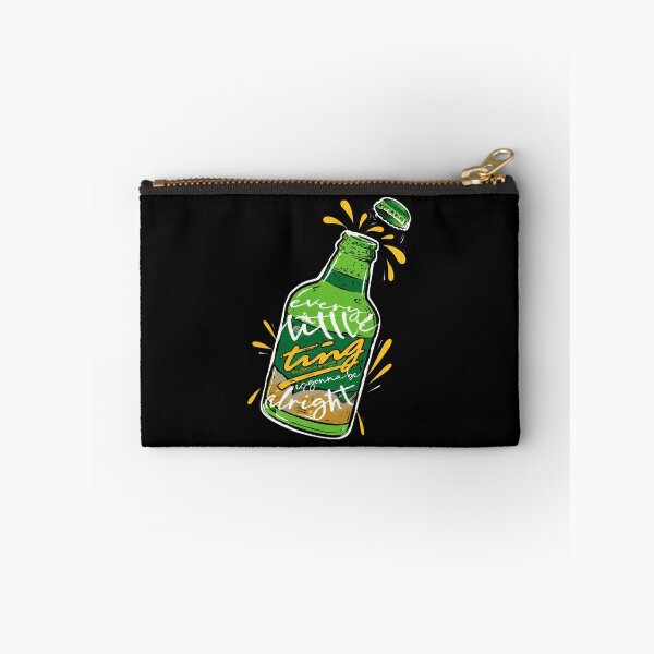 Item preview, Every Little Thing Is Gonna Be Alright Retro Green Bottle designed and sold by BarnettemarArts.