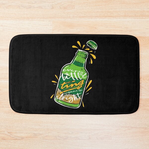 Item preview, Every Little Thing Is Gonna Be Alright Retro Green Bottle designed and sold by BarnettemarArts.