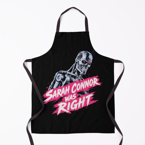 Item preview, Sarah Connor Was Right Retro Class War Anti Ai designed and sold by Bandnarelle.