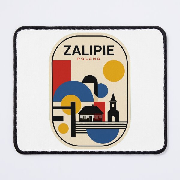 Item preview, Retro Zalipie Bauhaus Geometric Skyline designed and sold by k3rstman1.