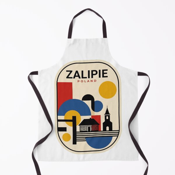 Item preview, Retro Zalipie Bauhaus Geometric Skyline designed and sold by k3rstman1.