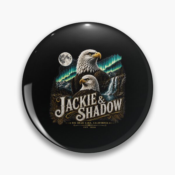 Item preview, Eagle Mountain Lake Aurora Vintage Design designed and sold by rRiston1986.