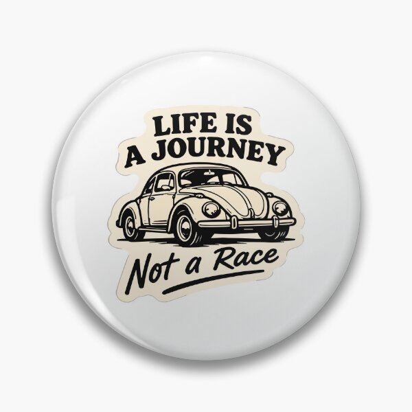 Item preview, Life Is a Journey Not a Race Vintage Classic Car Typography designed and sold by parkjingsuhal.