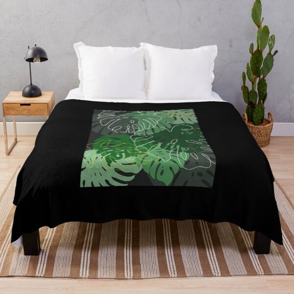 Item preview, Tropical Monstera Leaves Pattern designed and sold by Niykos570.