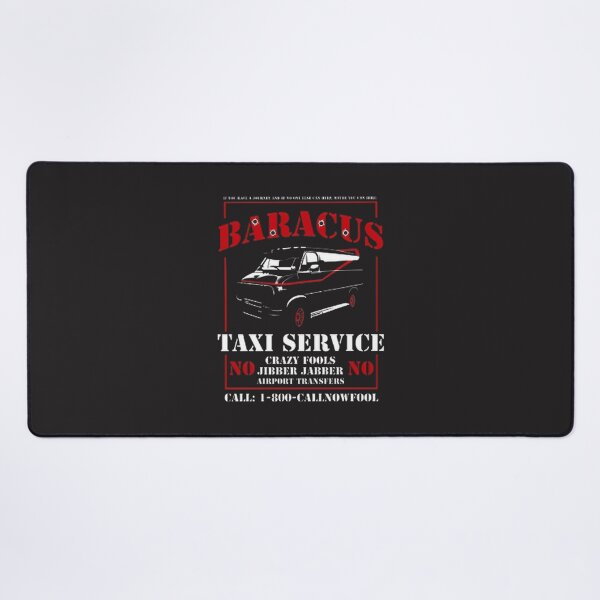 Item preview, B A Baracus Inspired Taxi Service Retro Design designed and sold by YourFoxTrot.