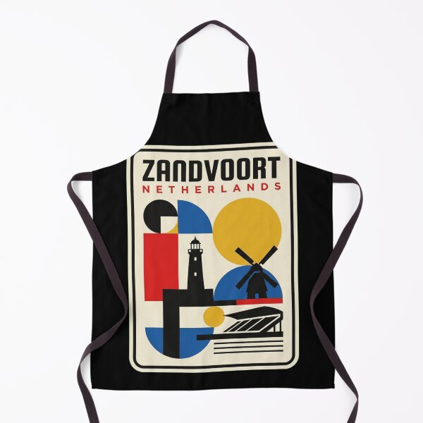 Item preview, Retro Zandvoort Bauhaus Geometric Skyline designed and sold by k3rstman1.