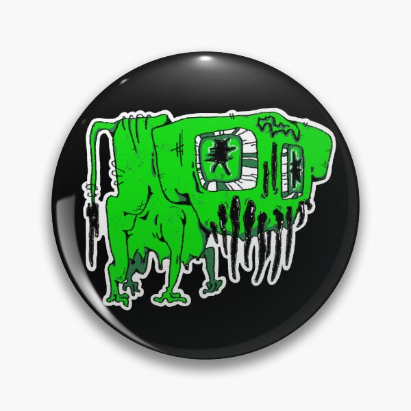 Item preview, Friendly Foe, Stylistic Green Monster - Dark Edition designed and sold by lisiite.