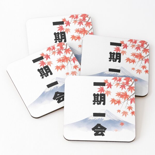 Item preview, Ichigo Ichie - Once in a Lifetime | Mount Fuji & Autumn Leaves | Japanese Design designed and sold by JapanMemoir.