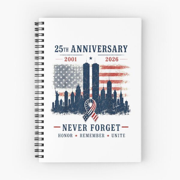 Item preview, 25th Anniversary September 11 2001 Memorial Day USA Flag T-Shirt designed and sold by LizzyKeiko.