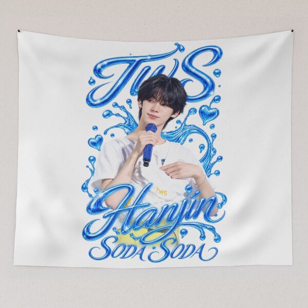 Item preview,  Playful Refreshing Water Splash Typography TWS Hanjin designed and sold by Valeree Store.
