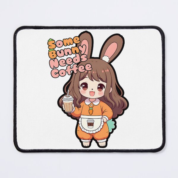 Item preview, Some Bunny Needs Coffee designed and sold by dinhlavette.