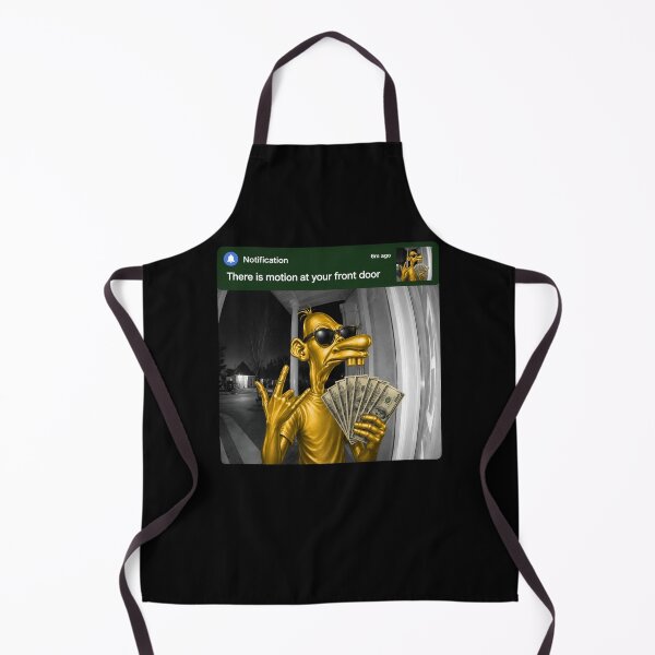 Item preview, There is Motion At Your Front Door Funny Neegy Meme designed and sold by JaredDeShop.