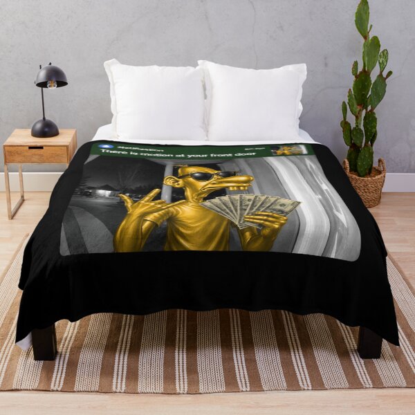 Item preview, There is Motion At Your Front Door Funny Neegy Meme designed and sold by JaredDeShop.