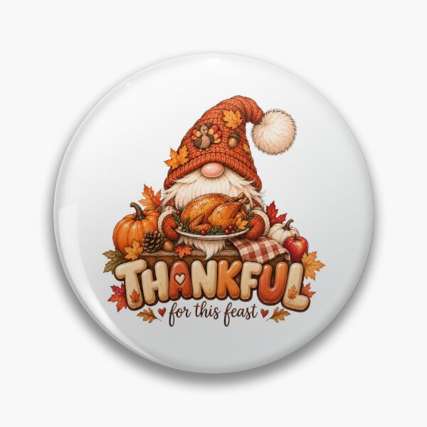 Item preview, Thankful Gnome Thanksgiving – Cute Fall Harvest Gnome designed and sold by Gapanaart.