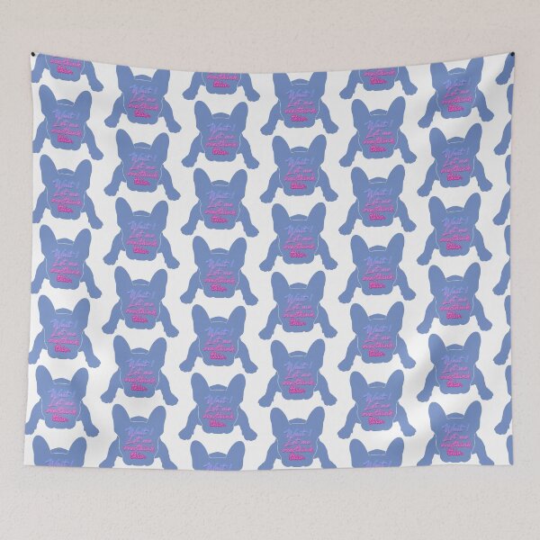 Item preview, Let me overthink this french Bulldog silhouette designed and sold by Anne Londez Studio.