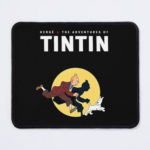 Item preview, The Adventures of Tintin and Snowy Moon Silhouette designed and sold by Epicfunchart.