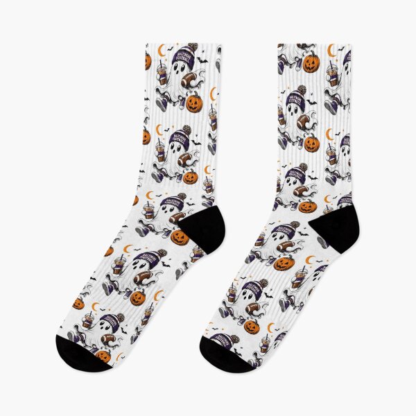 Item preview, Spooky Football Ghost Halloween Coffee Lover designed and sold by VianDuell01.
