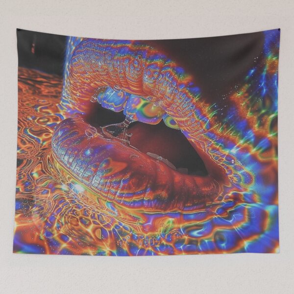 Item preview, Being In a Trance - Holographic Lips designed and sold by MongLongStudio.