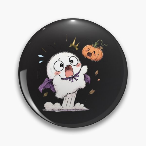 Item preview, Cute-Halloween Ghost designed and sold by MOONVEIL ATELIER.