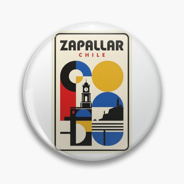 Item preview, Retro Zapallar Bauhaus Geometric Skyline designed and sold by k3rstman1.