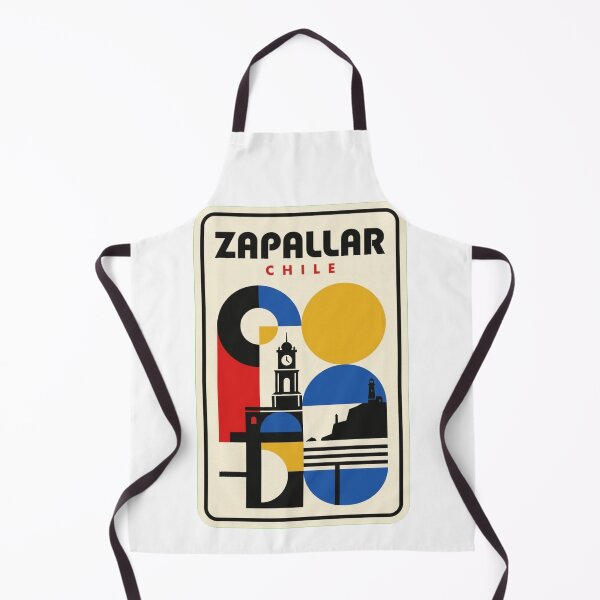 Item preview, Retro Zapallar Bauhaus Geometric Skyline designed and sold by k3rstman1.
