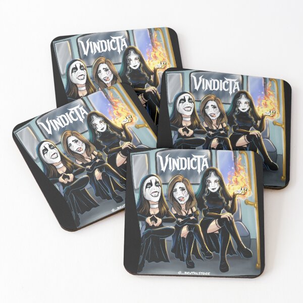 Item preview, Gothic Sisters on Transit Metal Crew Drawing designed and sold by BonnieHansenc.