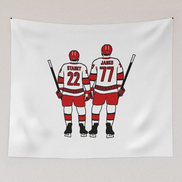 Item preview, Retro Hockey Duo Art designed and sold by KingwoodMe.