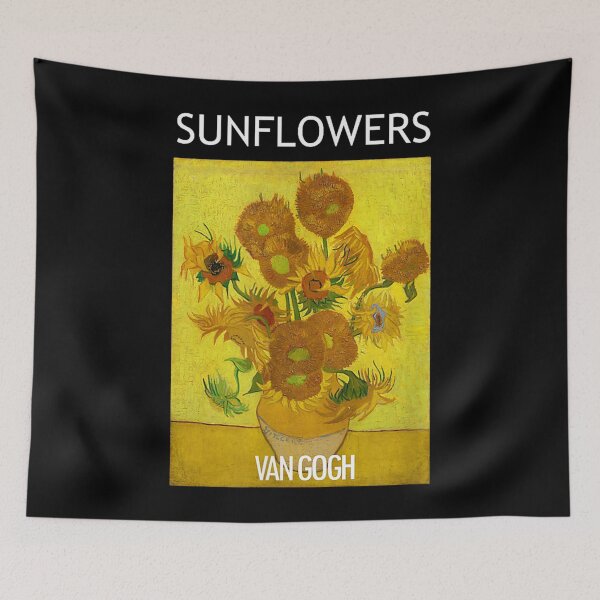 Item preview, Vangogh Sunflowers Vintage Yellow Flowers Oil Painting designed and sold by KristenSabol.