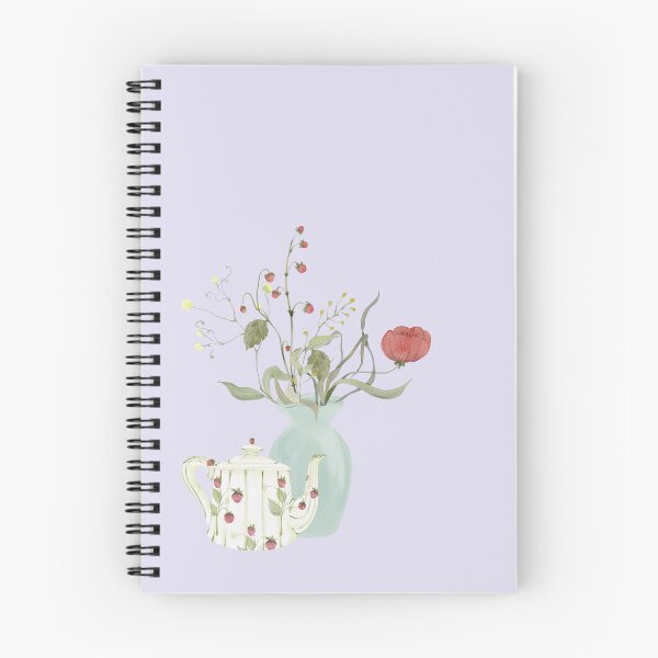 Item preview, Strawberries Blooming Around Tea Time designed and sold by Sagi Jane Art.