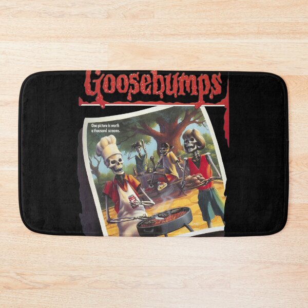 Item preview, Goosebumps Say Cheese and Die Skeleton BBQ Art designed and sold by BonnieHansenc.