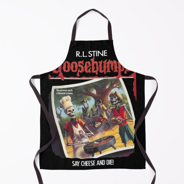 Item preview, Goosebumps Say Cheese and Die Skeleton BBQ Art designed and sold by BonnieHansenc.