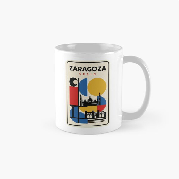 Item preview, Retro Zaragoza Bauhaus Geometric Skyline designed and sold by k3rstman1.