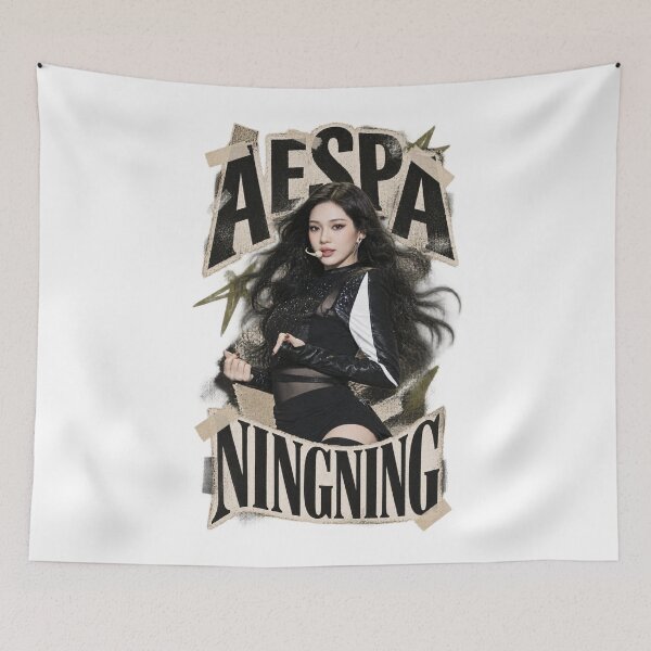 Item preview, aespa Ningning Maknae Street Tape Graphic designed and sold by Valereekmerch.