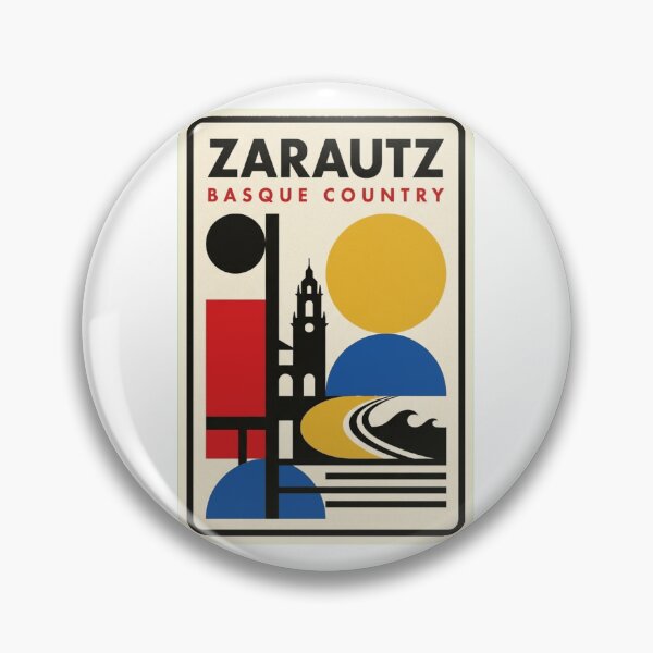 Item preview, Retro Zarautz Bauhaus Geometric Skyline designed and sold by k3rstman1.