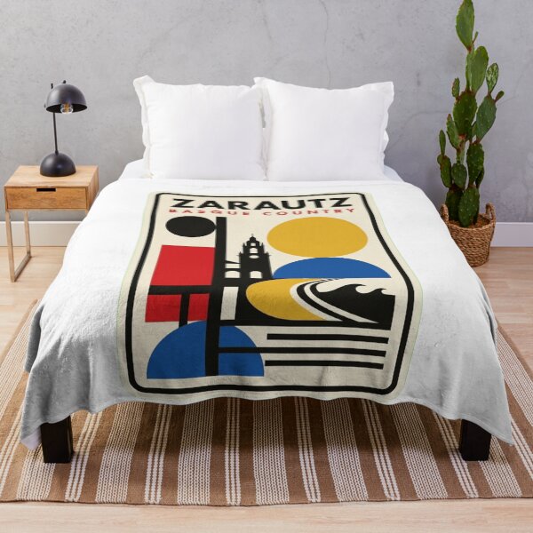 Item preview, Retro Zarautz Bauhaus Geometric Skyline designed and sold by k3rstman1.