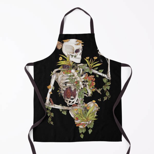 Item preview, Skeleton Covered in Vines and Bugs Botanical Art designed and sold by BonnieHansenc.