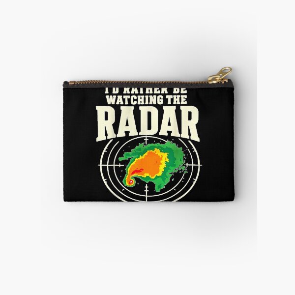 Item preview, I'd Rather Be Watching Radar Edges Distressed Storm Chaser designed and sold by LizzyKeiko.