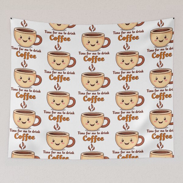Item preview, Time For Me To Drink Coffee  designed and sold by dinhlavette.