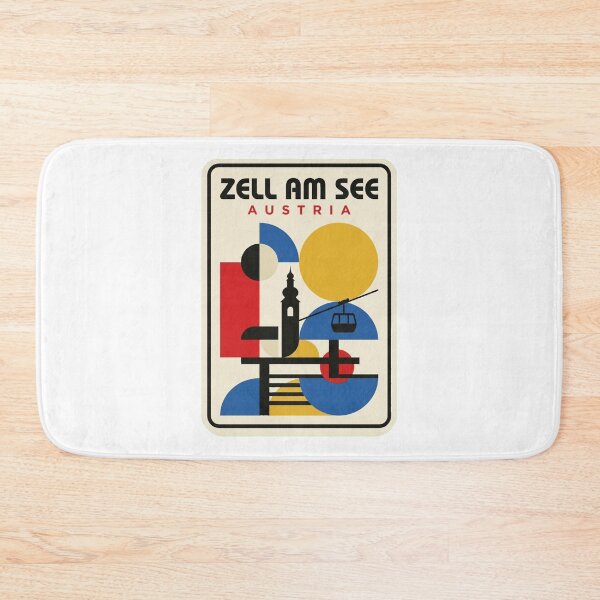 Item preview, Retro Zell Am See Bauhaus Geometric Skyline designed and sold by k3rstman1.