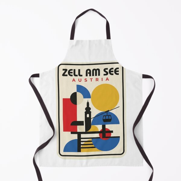 Item preview, Retro Zell Am See Bauhaus Geometric Skyline designed and sold by k3rstman1.