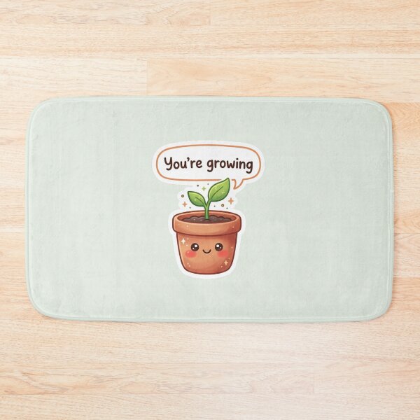 Item preview, You’re Growing Kawaii Plant Pot designed and sold by Cerys-GS.