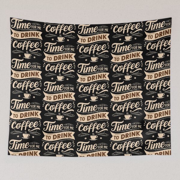 Item preview, Time For Me To Drink Coffee  designed and sold by dinhlavette.