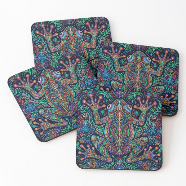 Item preview, Psychedelic Kambo designed and sold by shantilovesart.