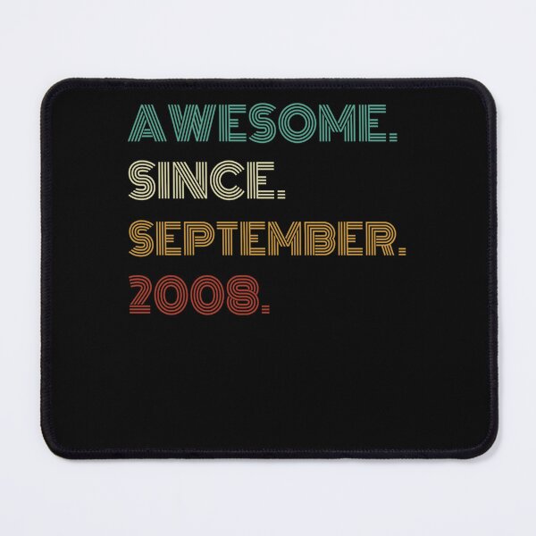 Item preview, 18 Years Old Awesome Since September 2008 18th Birthday designed and sold by KristenSabol.