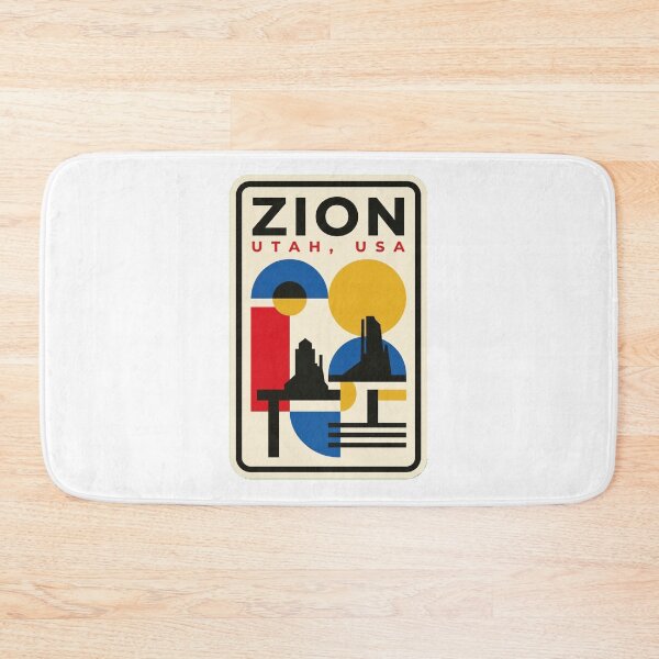 Item preview, Retro Zion Bauhaus Geometric Skyline designed and sold by k3rstman1.