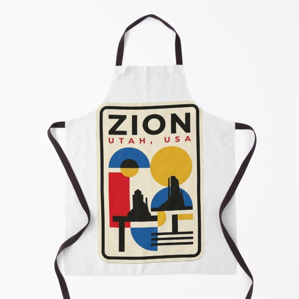 Item preview, Retro Zion Bauhaus Geometric Skyline designed and sold by k3rstman1.